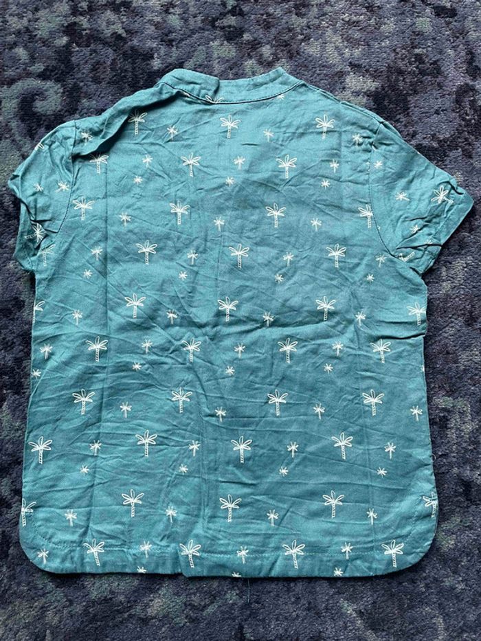 Chemise légère col mao manches courtes - photo numéro 2