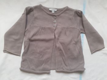 Veste marron à 3 boutons