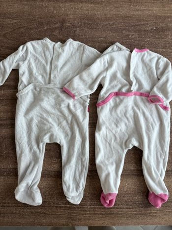 Lot de 2 pyjamas hiver 9 mois - photo numéro 3