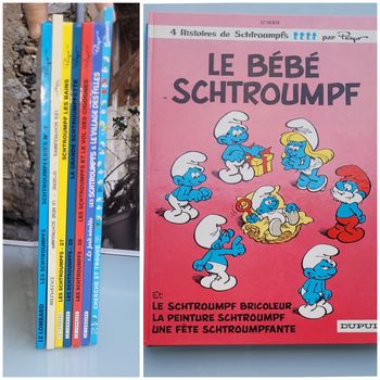 BD Les Schtroumpfs tome 12 : Le Bébé Schtroumpf EO