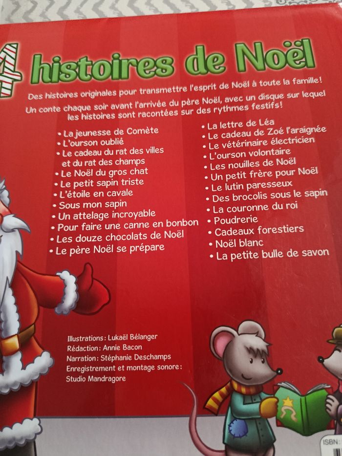 Livre avec CD histoires de Noël - photo numéro 5