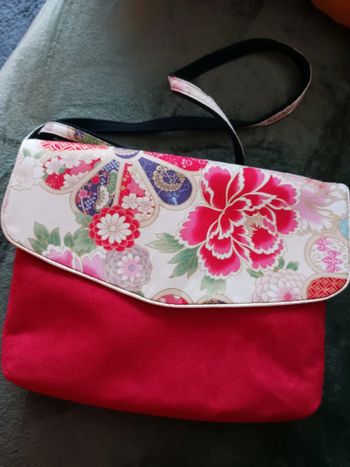 Sac bandoulière rouge LUUNKA