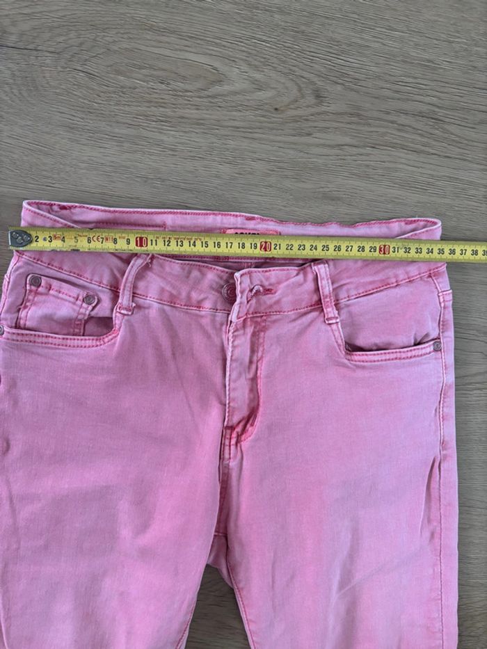 Pantalon toile rose neuf été - photo numéro 5
