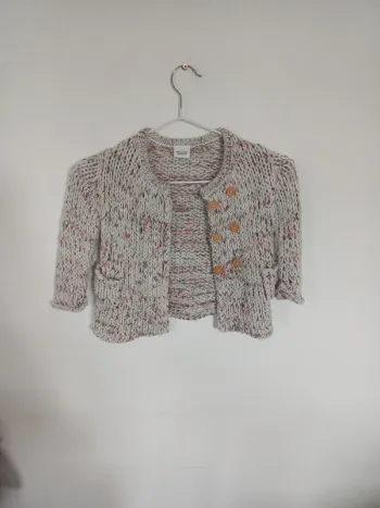Petil gilet pailleté