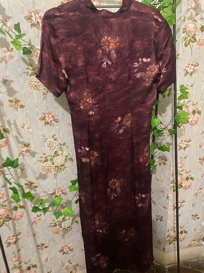 Robe bordeaux la fée maraboutée - photo numéro 4