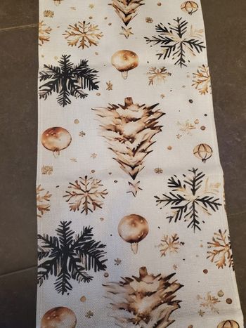 Chemin de table noel 