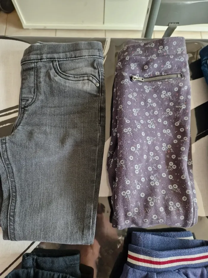 Lot 6 pantalons 6 ans primark dpam kiabi orchestra - photo numéro 2