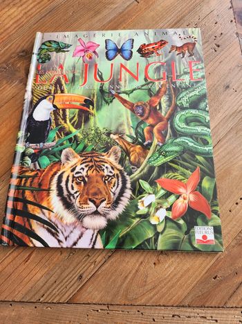 Livre les animaux de la jungle L'imagerie animale édition Fleurus