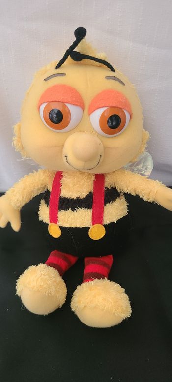 Peluche Bumble l'abeille de Fifi et ses Floramis jaune noir vintage 2004