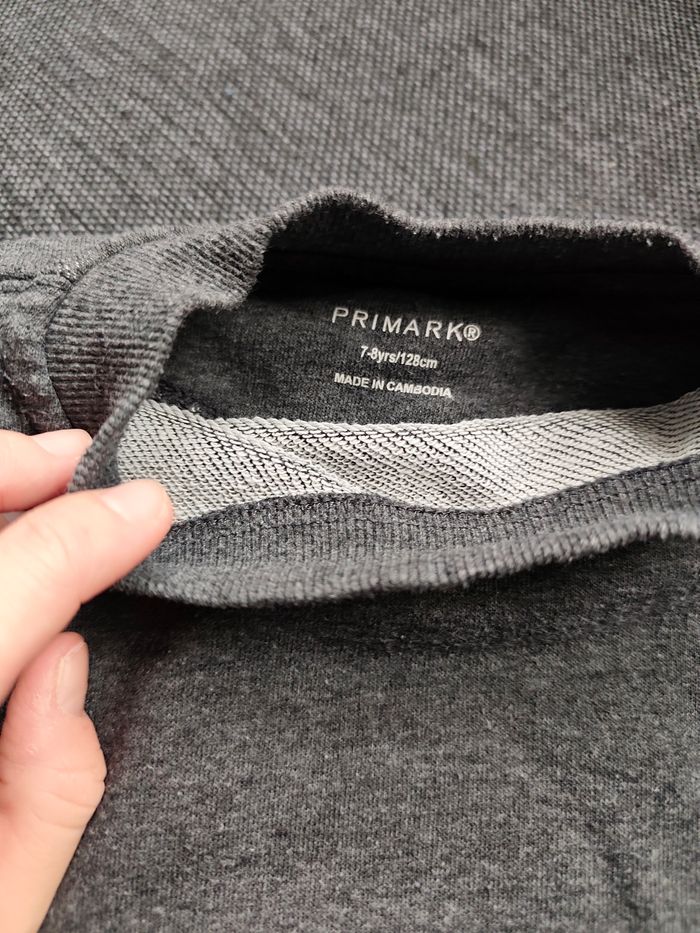 Pull garçon gris - photo numéro 5