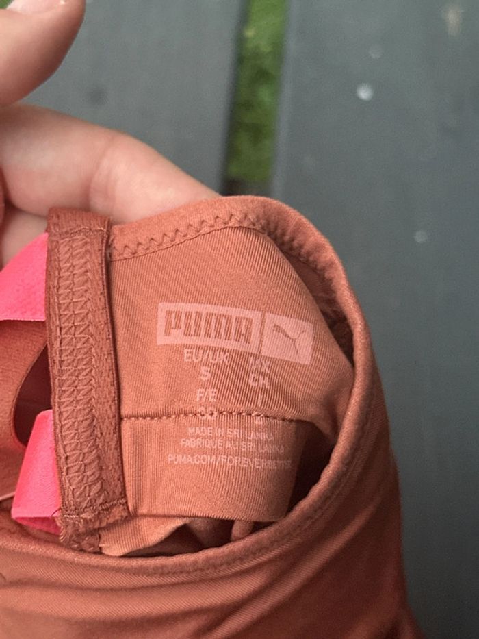 Maillot de bain une pièce marron puma - photo numéro 7