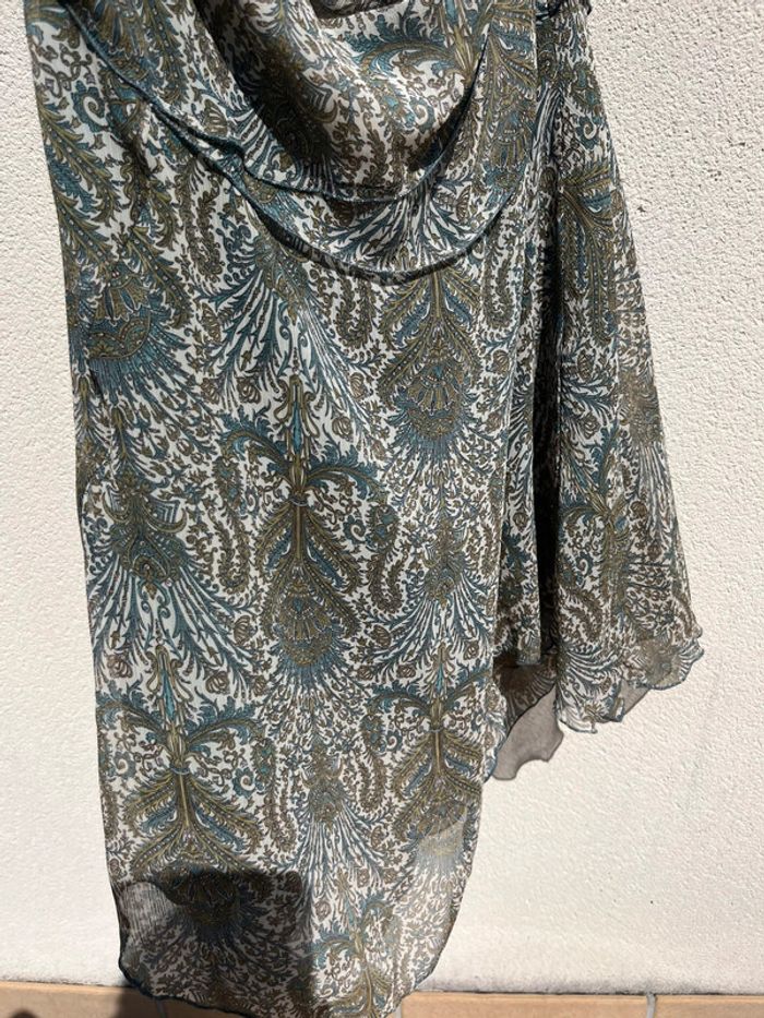 Jupe legere imprimé baroque y2k - cute print skirt bohemian vibe - photo numéro 12