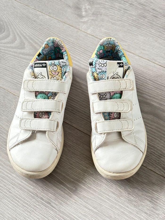Baskets adidas stan smith pointure 33 - photo numéro 2