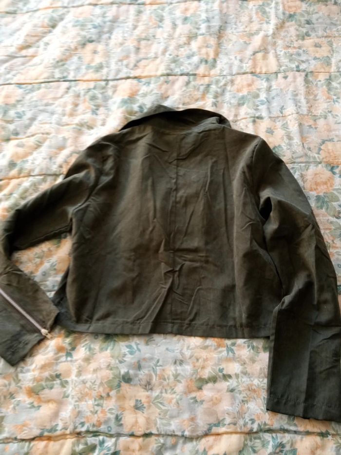 Veste perfecto kaki taille M - photo numéro 6