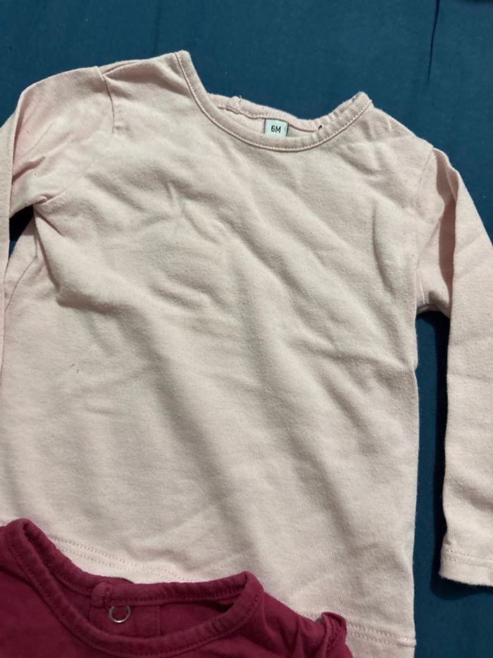 Lot de 4 pulls fins bébé fille T6 mois - photo numéro 5