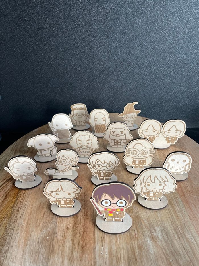 Figurine en bois Harry Potter