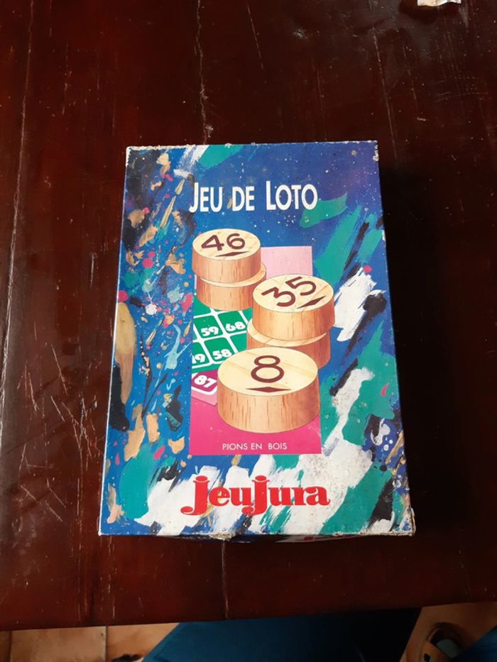 Jeu de loto vintage