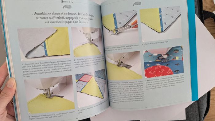 Livre j'apprends à coudre pour bébé avec patrons - photo numéro 6