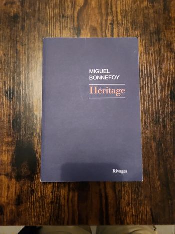 Livre: héritage