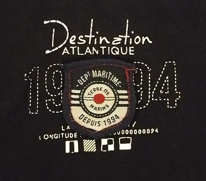 Chemise noire stylée Terre de Marins pour garçon de 3-4 ans - photo numéro 5