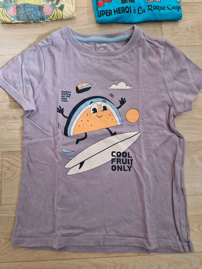 Lot t-shirt 6 ans - photo numéro 3