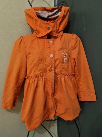 Manteau printemps été couleur saumon