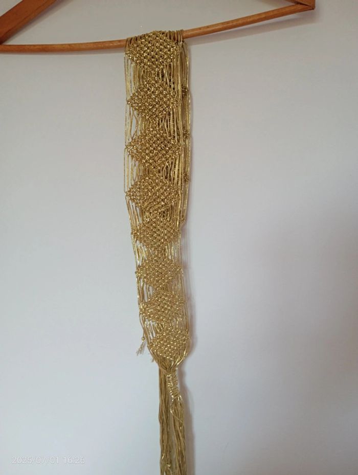Ceinture dorée