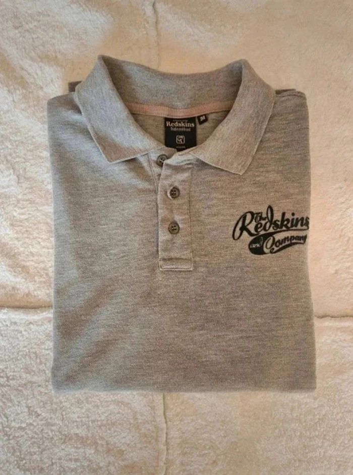 Polo gris - Redskins