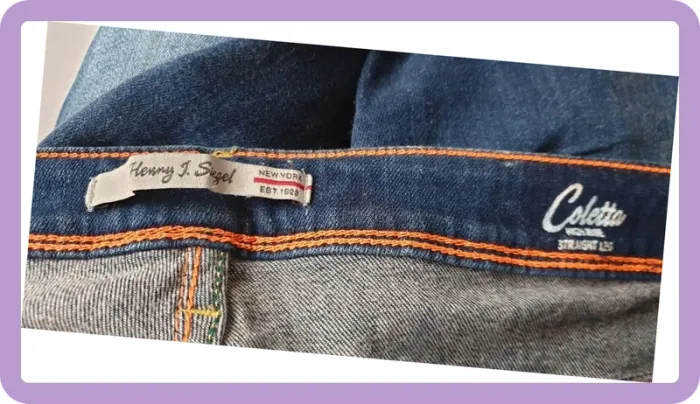 Jeans pantalon droit H.I.S, neuf - photo numéro 4