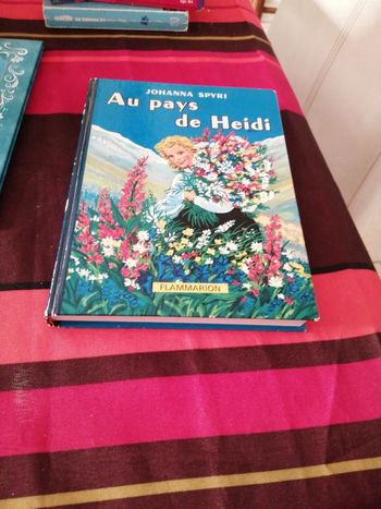 Livre jeunesse Au pays de Heidi de chez Flammarion