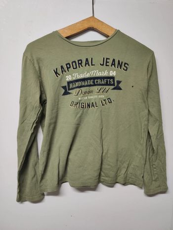 T-shirt kaki Kaporal