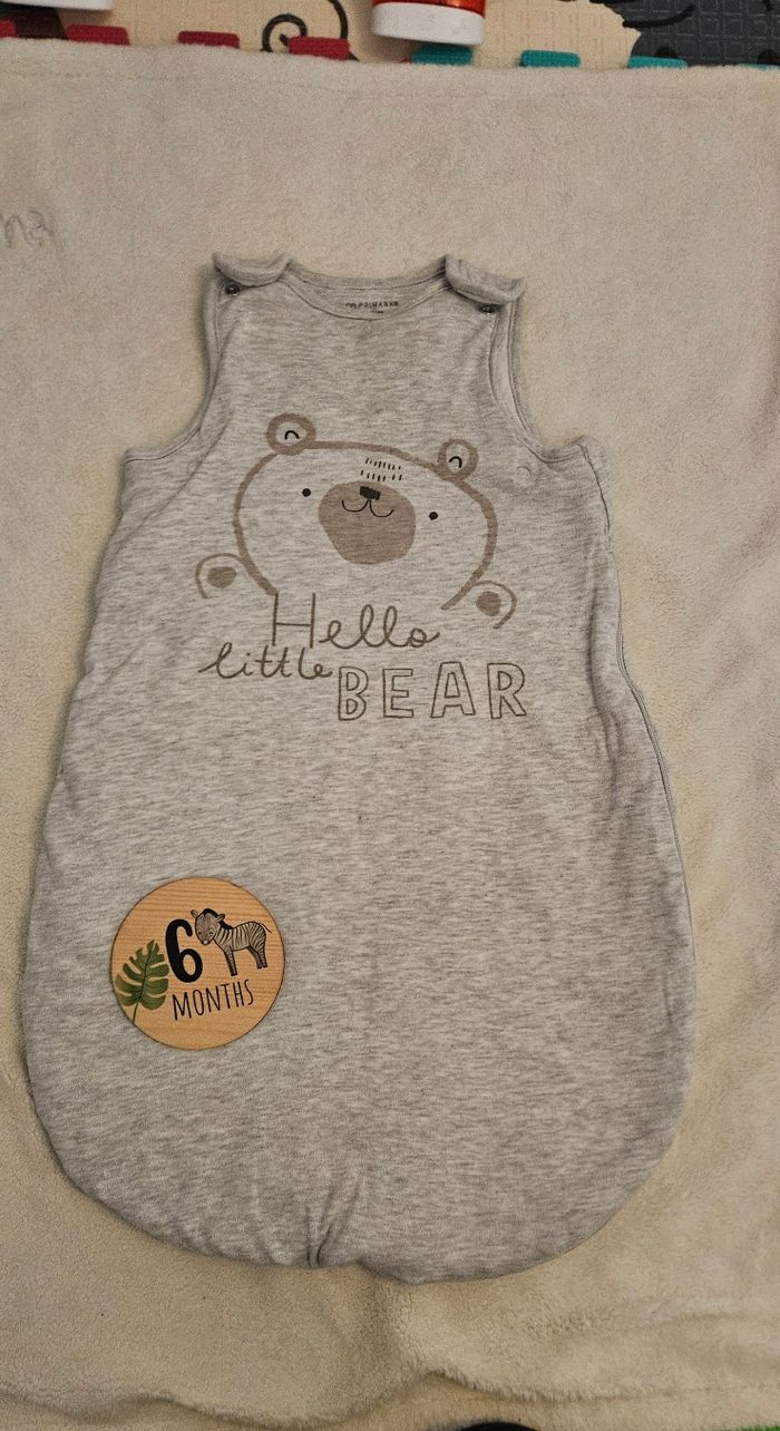 Gigoteuse ourson 6 mois TOG 2,5