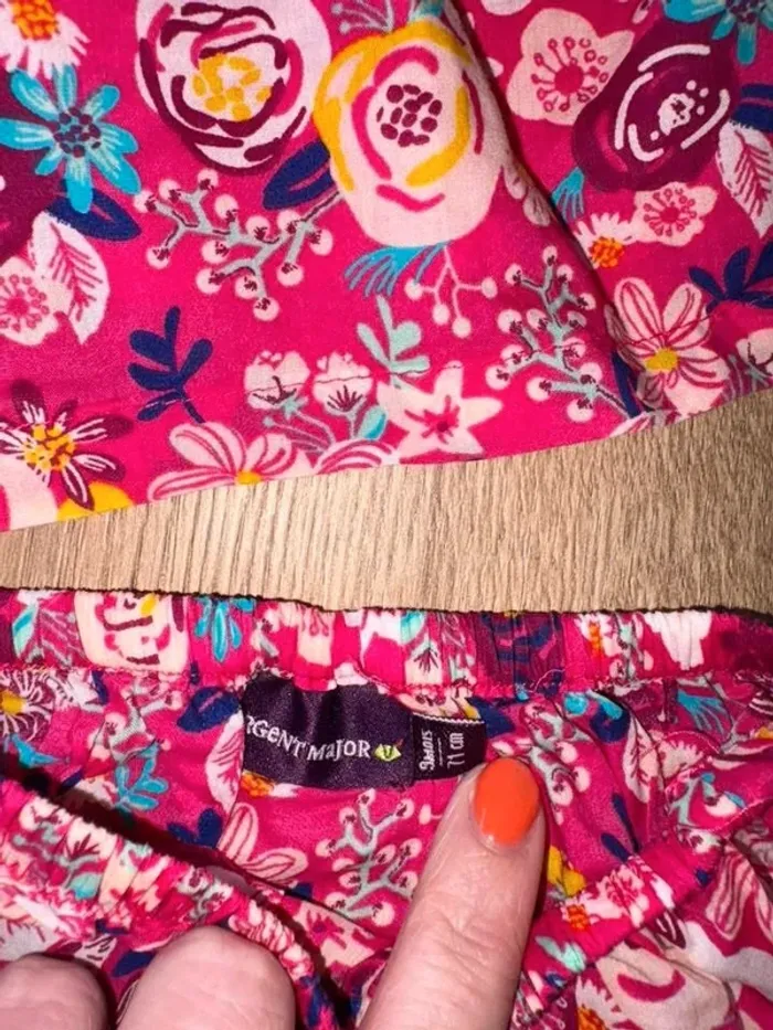 Robe + bloomer sergent major 9mois été - photo numéro 4