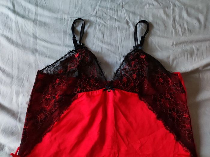 Nuisette satin sexy - photo numéro 3
