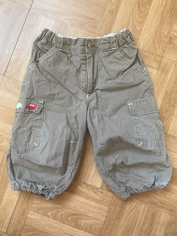 Pantalon cargo marron taille 6/9 mois H&M