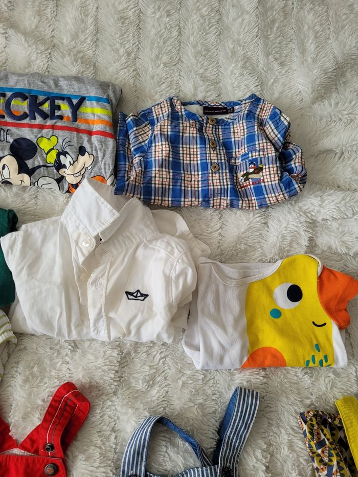 Lot de vêtements bebe 9 mois 20 pièces - photo numéro 6