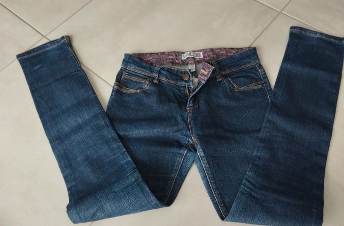 Jeans à paillettes Okaïdi - photo numéro 3