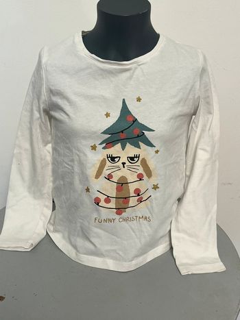 Tee shirt thème noel kiabi