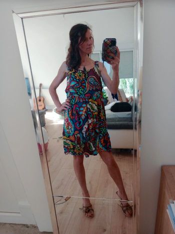 Robe 42 multicolore c82