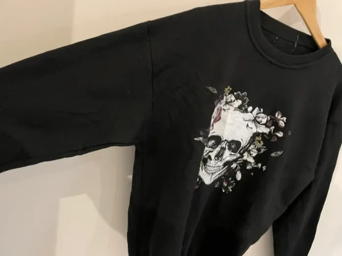 Skull crewneck back oversize L womens - photo numéro 6