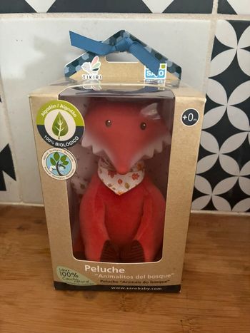 Peluche bébé biologique et écologique