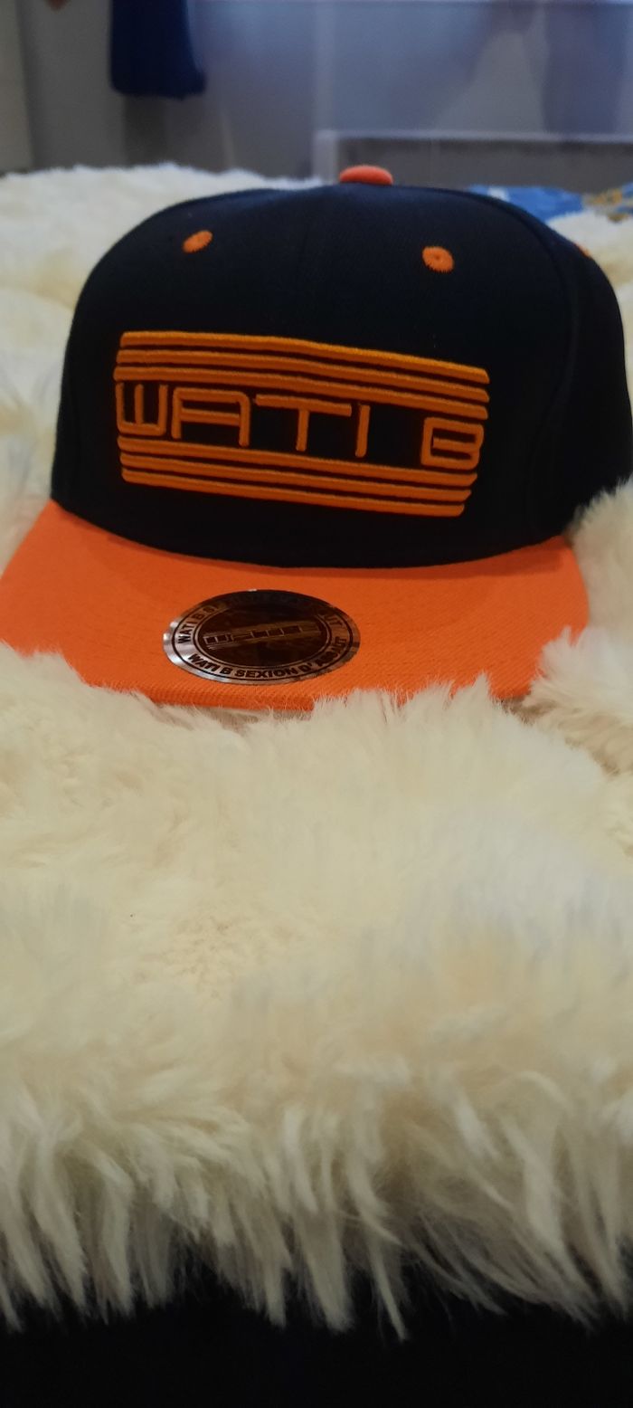 Casquette orange et noir Wati B - photo numéro 3