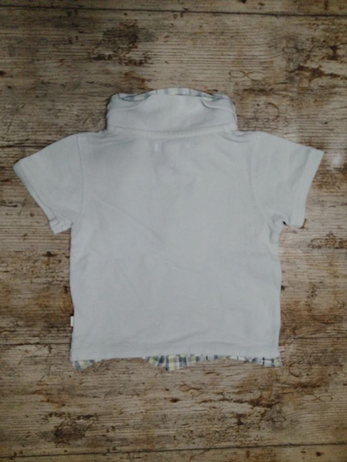 Joli polo garçon manches courtes été 12 mois - photo numéro 4