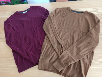 Lot de 2 pulls taille L La halle