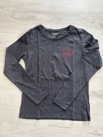 Tee-shirt manches longues gris