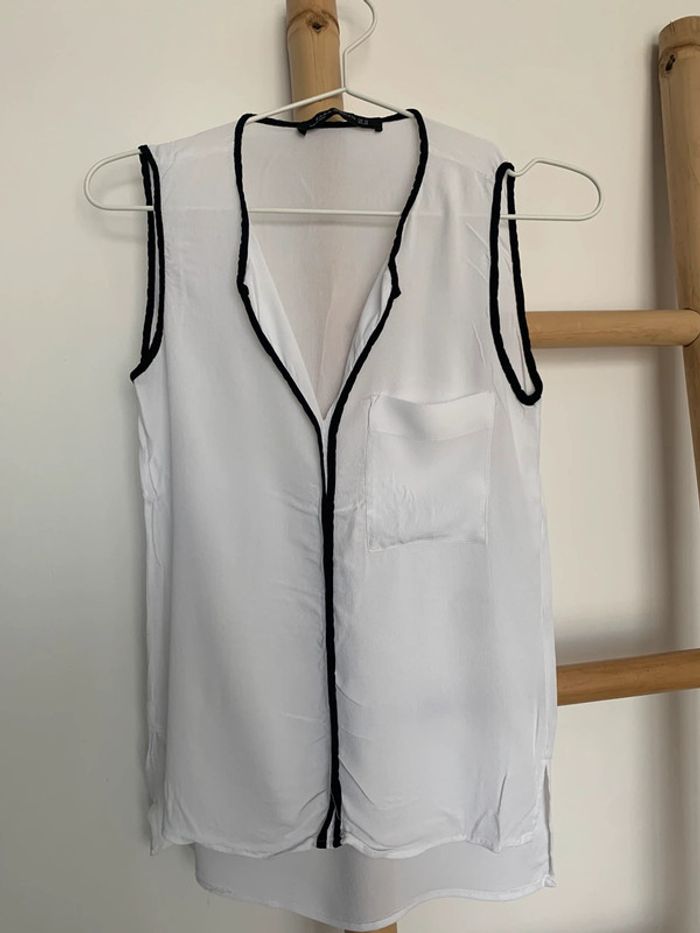 Chemisier sans manches T34/36 Zara