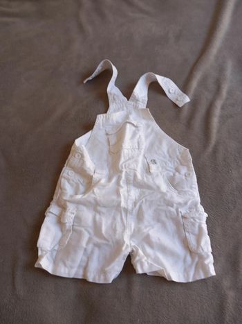 Salopette Short Taille 18 Mois