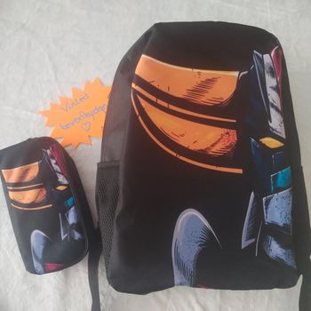 🤖Lot sac à dos + trousse Goldorak – parfait pour les fans de manga et rétro🤖