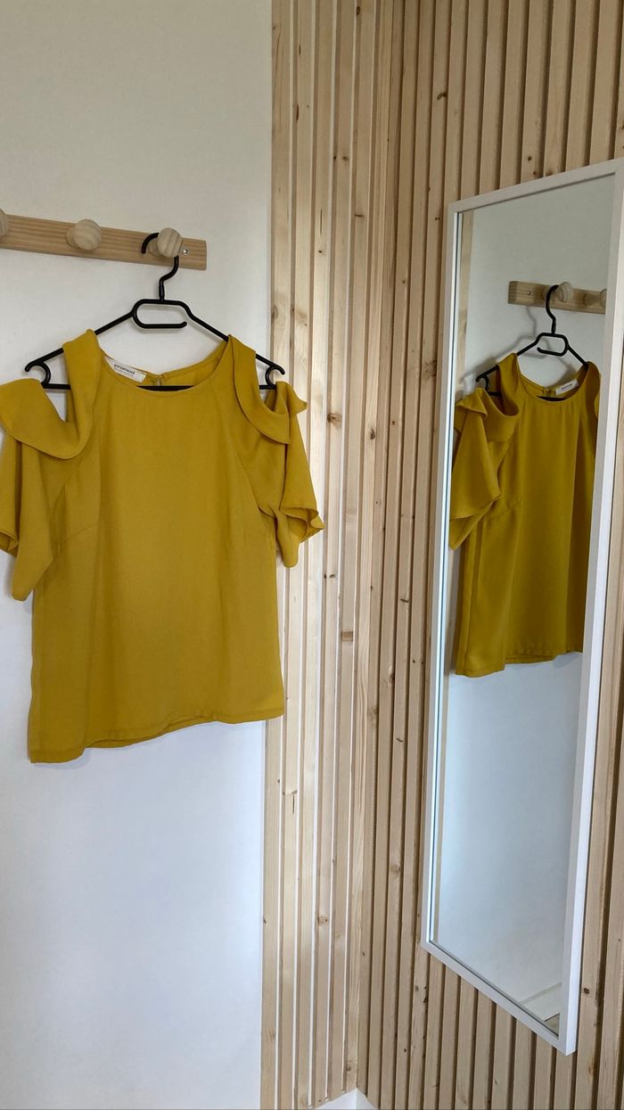 Haut moutarde - Promod - T36
