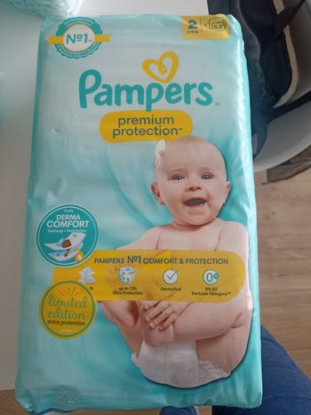 Pampers premium protection taille 2